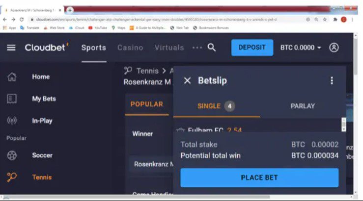 How to place bets at Cloudbet 7 cloudbet-tabella-3